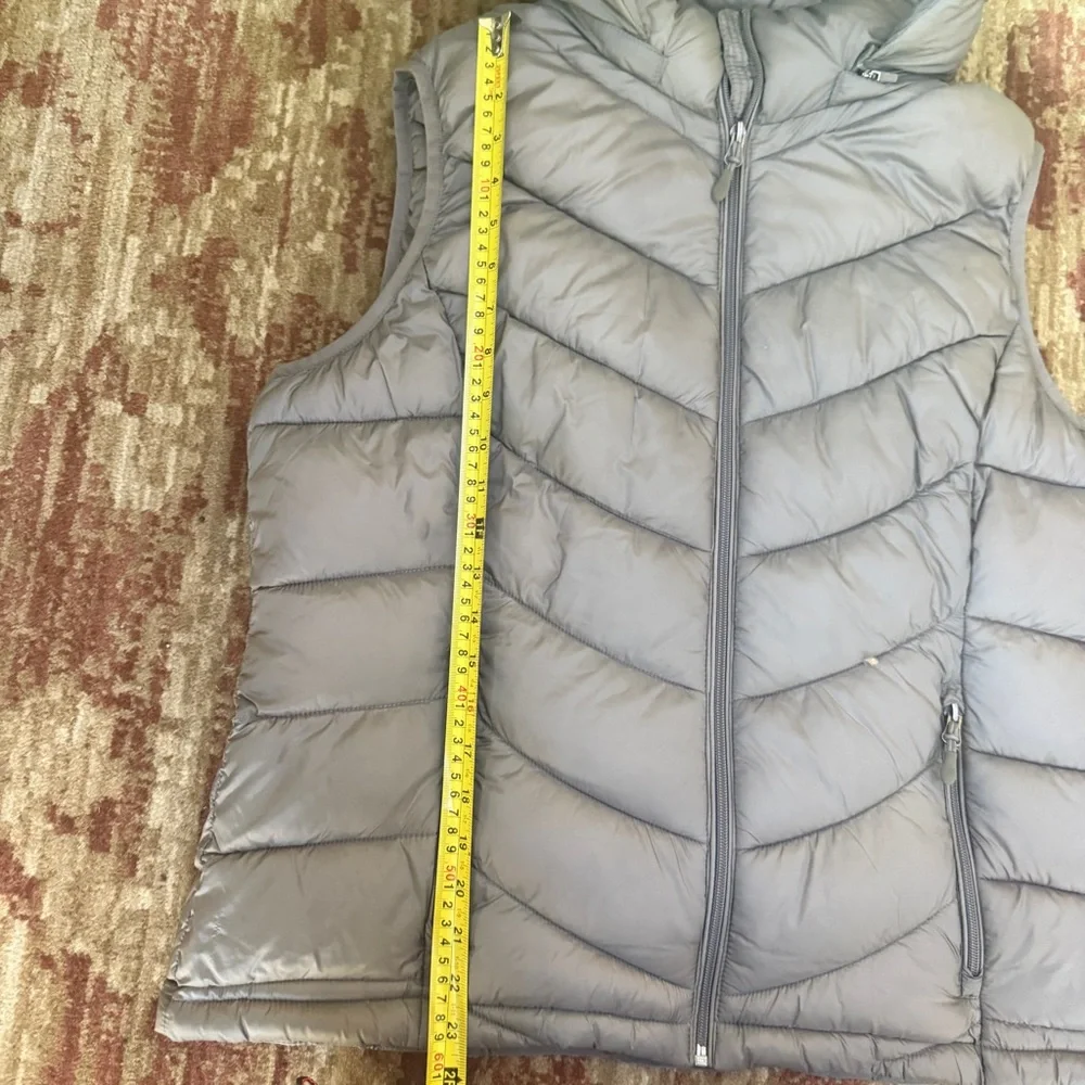 Charter Club Brown Quilted Vest - Picture 4 of 8